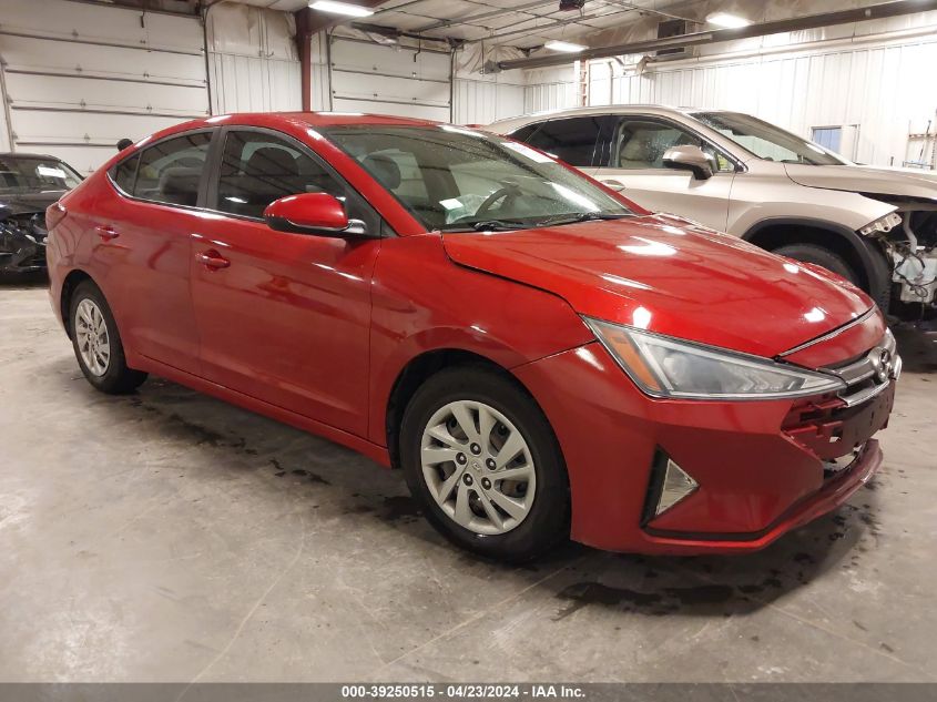 2019 HYUNDAI ELANTRA SE - KMHD74LF3KU799333