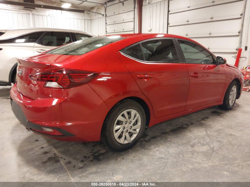 2019 HYUNDAI ELANTRA SE - KMHD74LF3KU799333