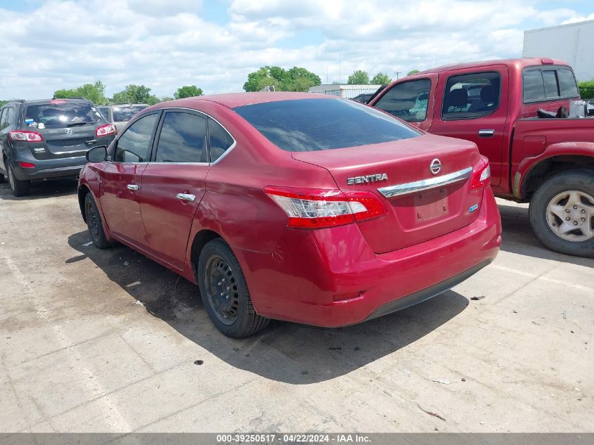 3N1AB7AP0EL686699 | 2014 NISSAN SENTRA