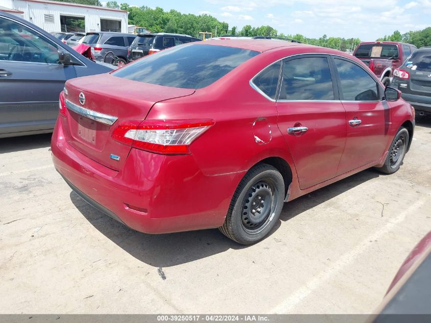 3N1AB7AP0EL686699 | 2014 NISSAN SENTRA