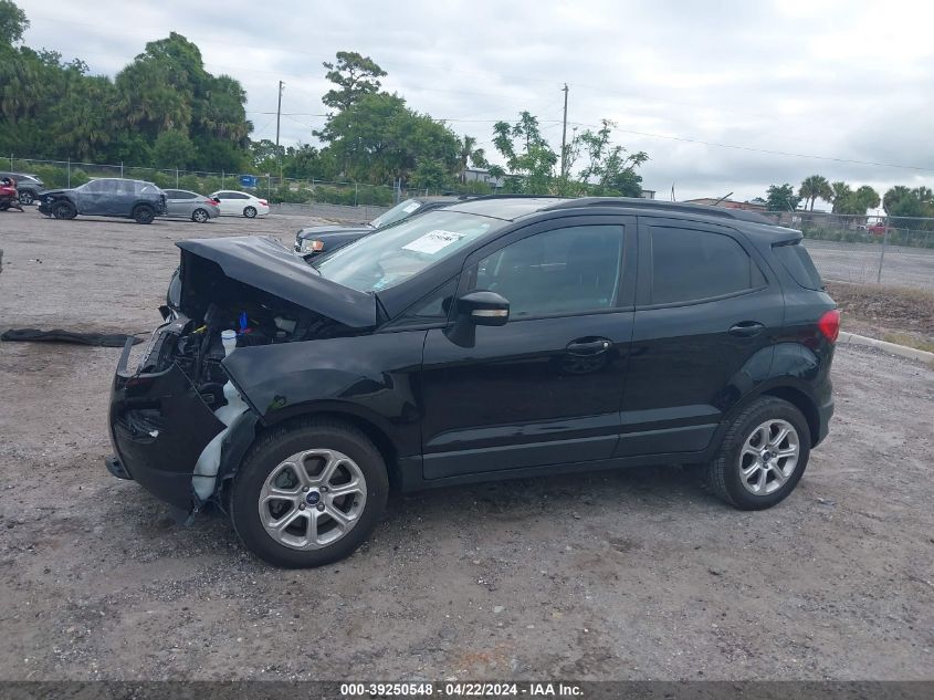 2018 Ford Ecosport Se VIN: MAJ3P1TE3JC235598 Lot: 39250548