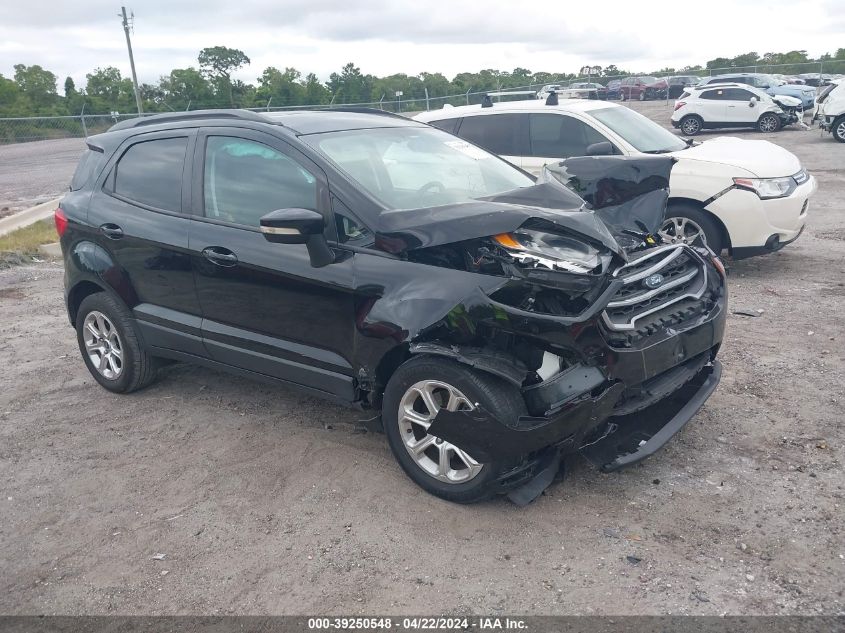 2018 Ford Ecosport Se VIN: MAJ3P1TE3JC235598 Lot: 39250548