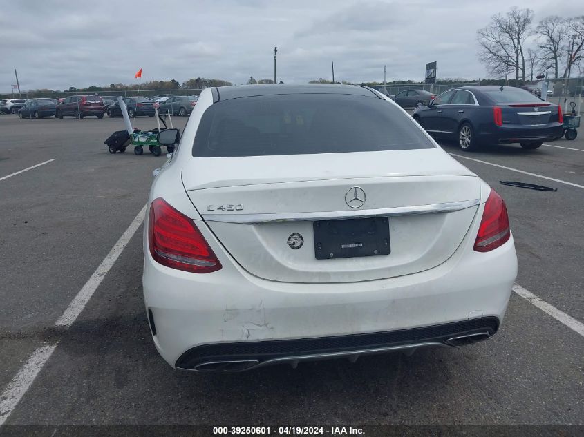 55SWF6EB1GU119756 | 2016 MERCEDES-BENZ C 450 AMG