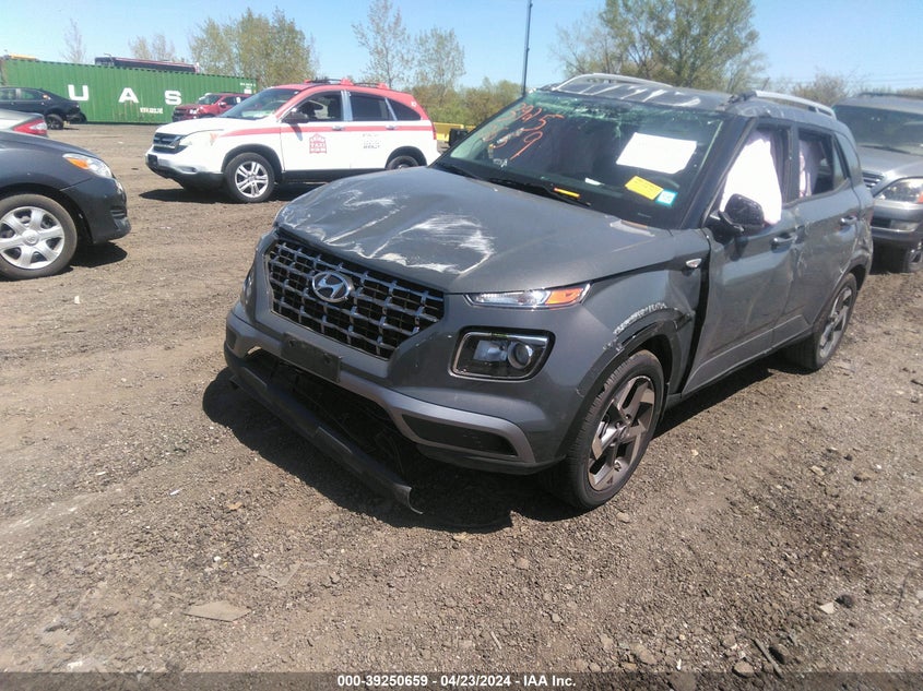 2024 Hyundai Venue Sel VIN: KMHRC8A32RU297912 Lot: 39250659