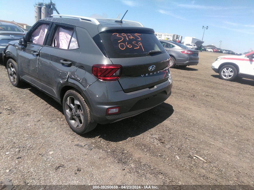 2024 Hyundai Venue Sel VIN: KMHRC8A32RU297912 Lot: 39250659