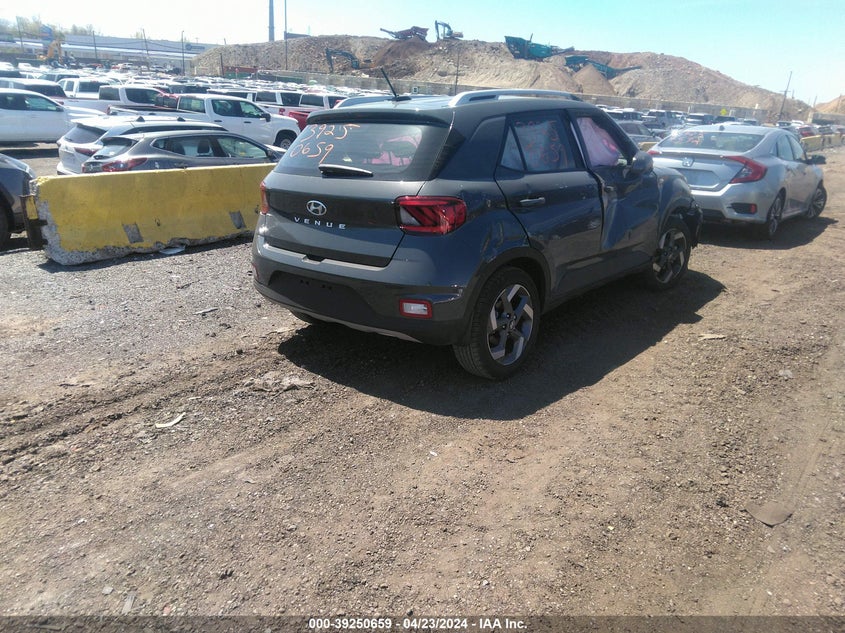 2024 Hyundai Venue Sel VIN: KMHRC8A32RU297912 Lot: 39250659