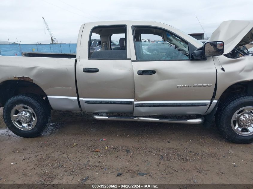 2003 Dodge Ram 2500 Slt/Laramie/St VIN: 1D3KU28D93J659152 Lot: 39250662