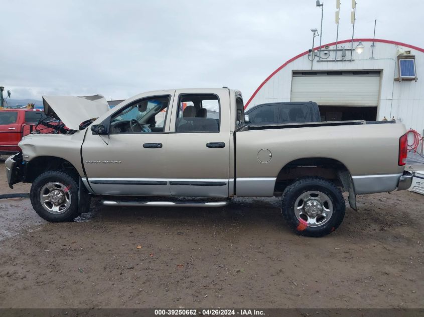 2003 Dodge Ram 2500 Slt/Laramie/St VIN: 1D3KU28D93J659152 Lot: 39250662