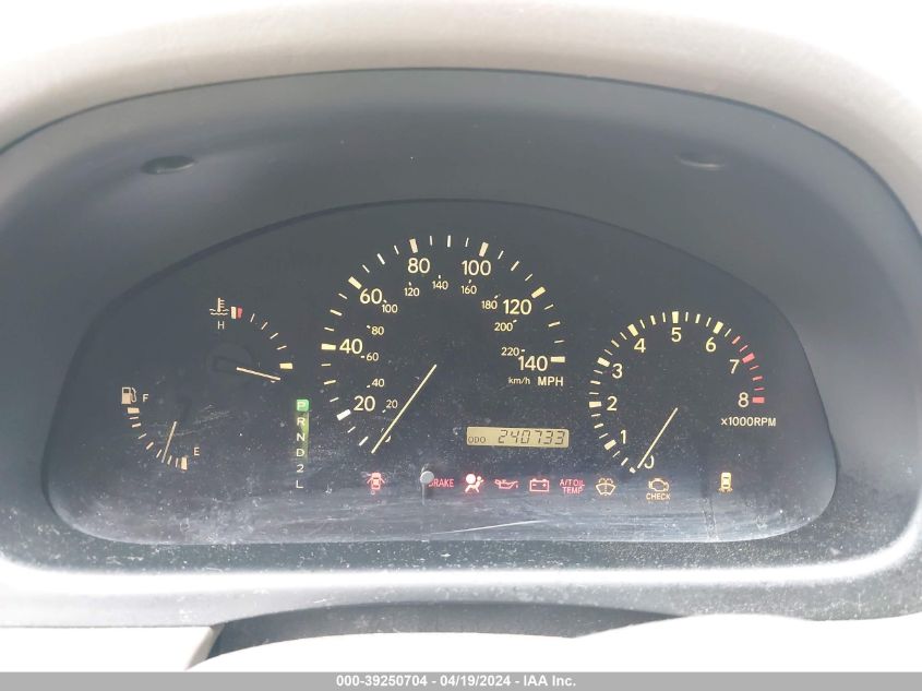 JT6HF10U8X0069014 | 1999 LEXUS RX 300