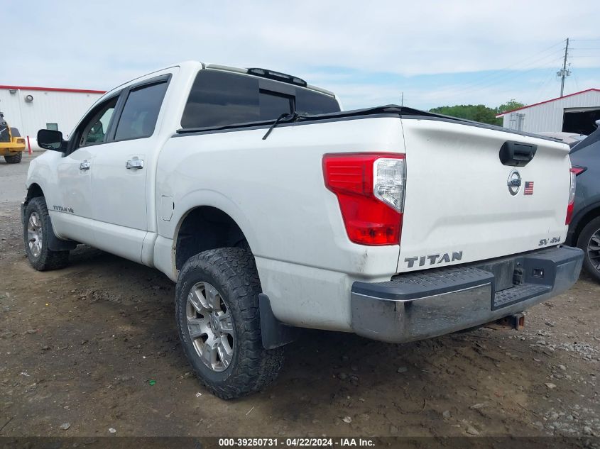 2018 Nissan Titan Platinum Reserve/Pro-4X/S/Sl/Sv VIN: 1N6AA1EJ4JN516078 Lot: 39250731