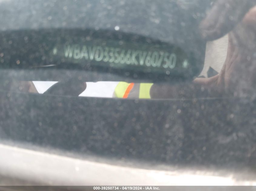 2006 BMW 330Xi VIN: WBAVD33566KV60750 Lot: 39250734