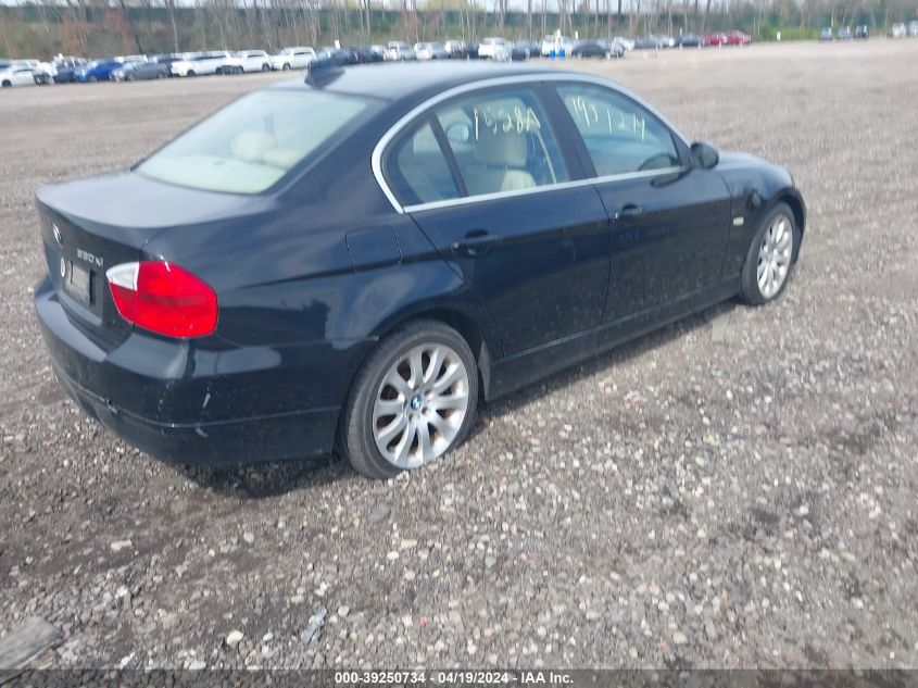 2006 BMW 330Xi VIN: WBAVD33566KV60750 Lot: 39250734