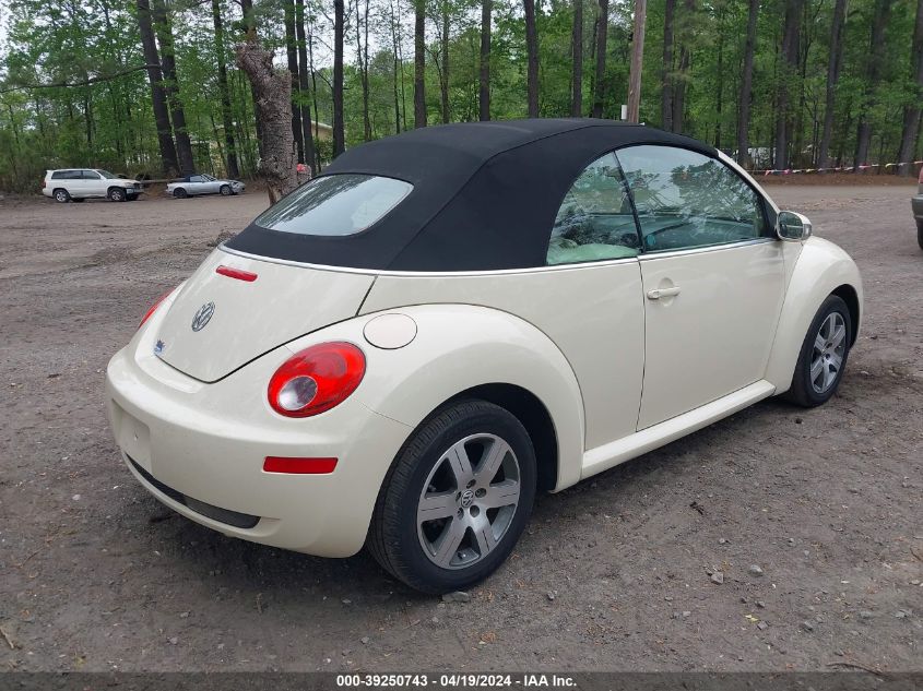 3VWRF31Y96M317533 | 2006 VOLKSWAGEN NEW BEETLE