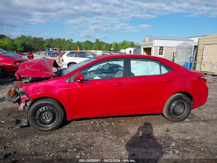 2017 Toyota Corolla Le VIN: 2T1BURHE7HC953730 Lot: 39250801