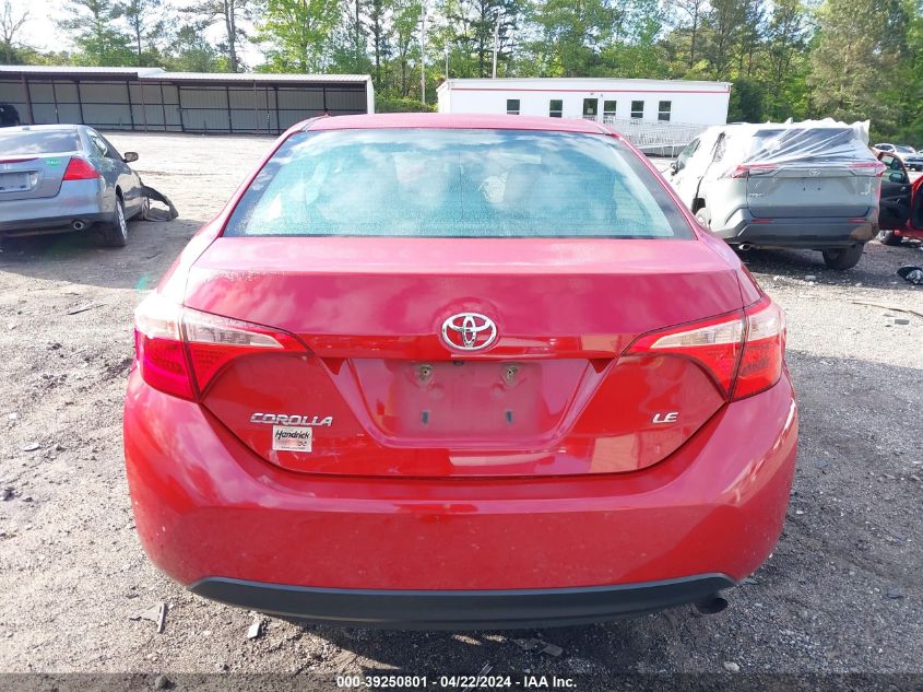 2017 Toyota Corolla Le VIN: 2T1BURHE7HC953730 Lot: 39250801