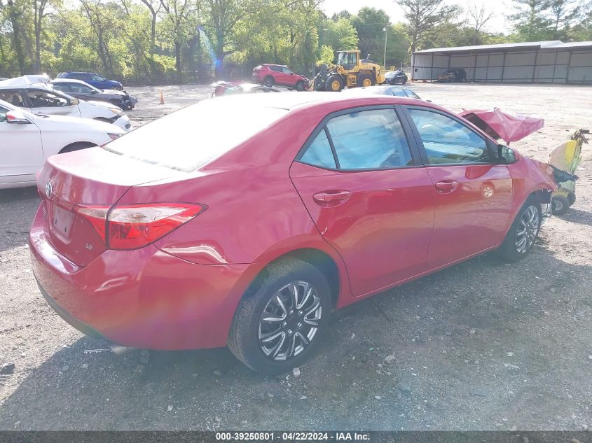 2017 Toyota Corolla Le VIN: 2T1BURHE7HC953730 Lot: 39250801