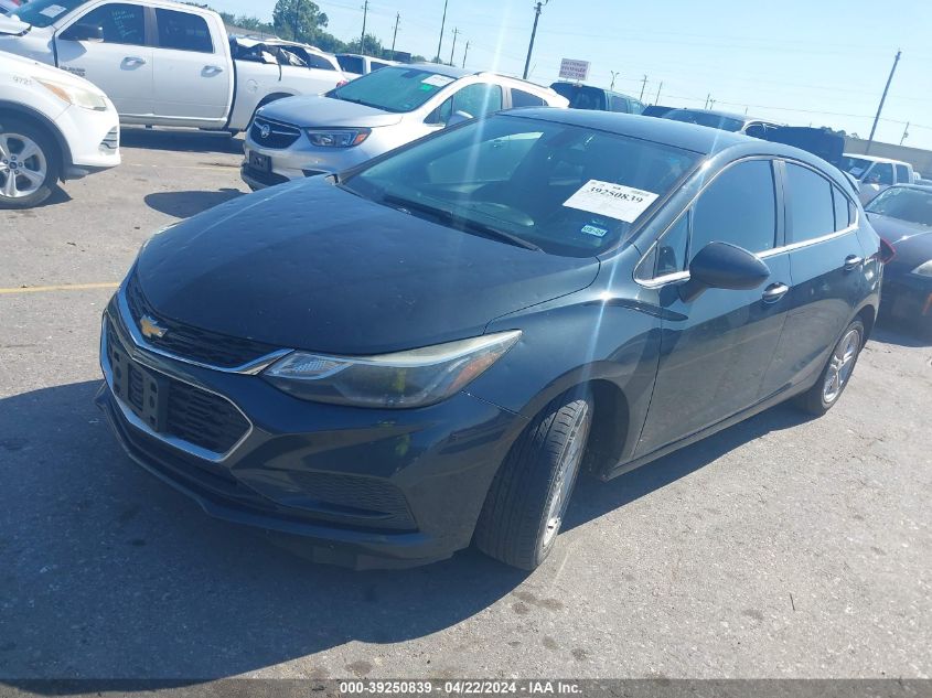 2017 Chevrolet Cruze Lt Auto VIN: 3G1BE6SM6HS601956 Lot: 39250839