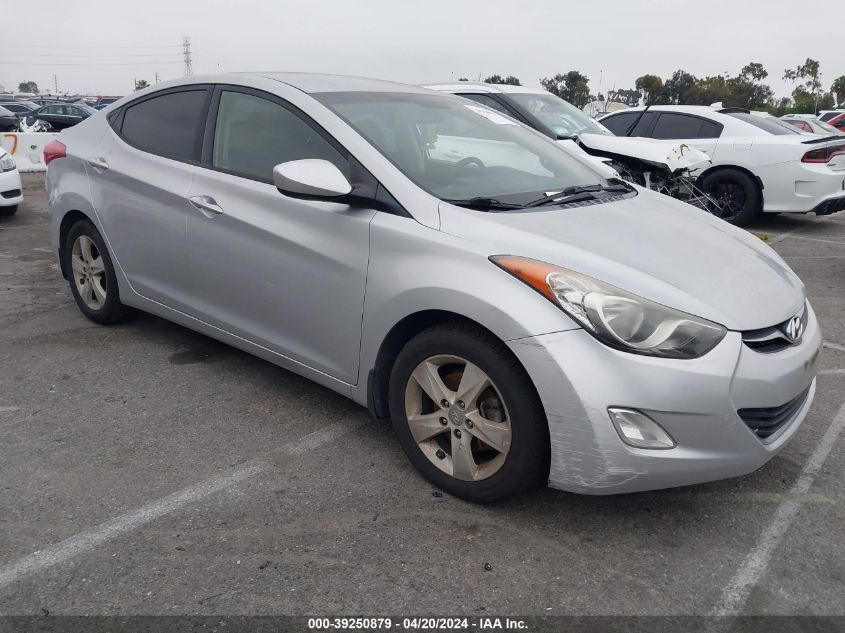 2013 Hyundai Elantra Gls VIN: KMHDH4AE9DU637538 Lot: 39250879