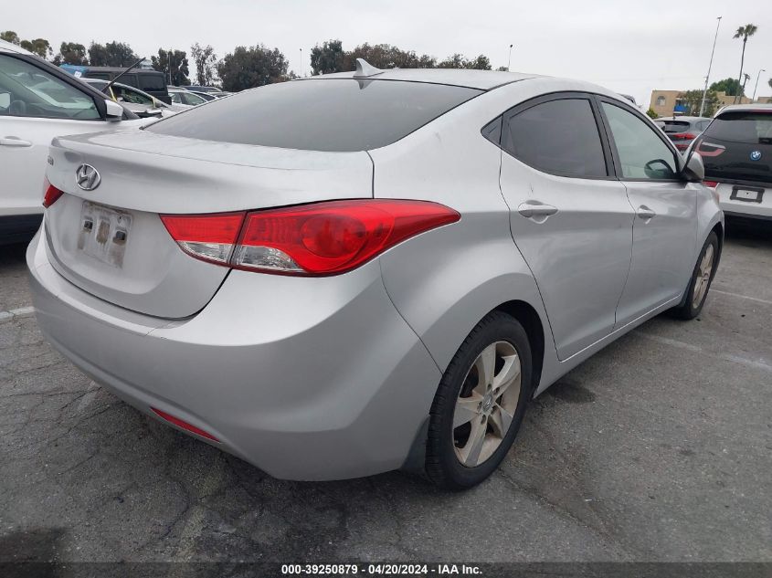 2013 Hyundai Elantra Gls VIN: KMHDH4AE9DU637538 Lot: 39250879