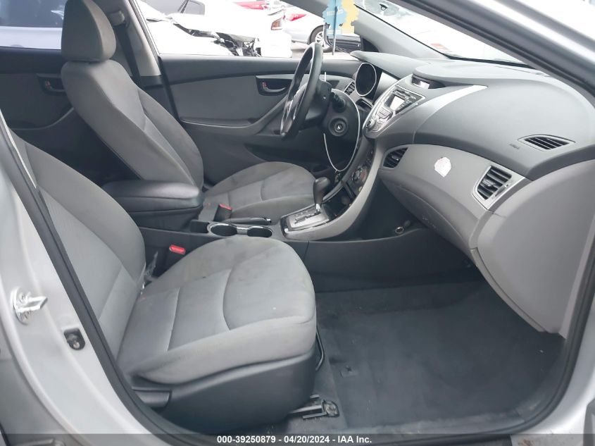 2013 Hyundai Elantra Gls VIN: KMHDH4AE9DU637538 Lot: 39250879