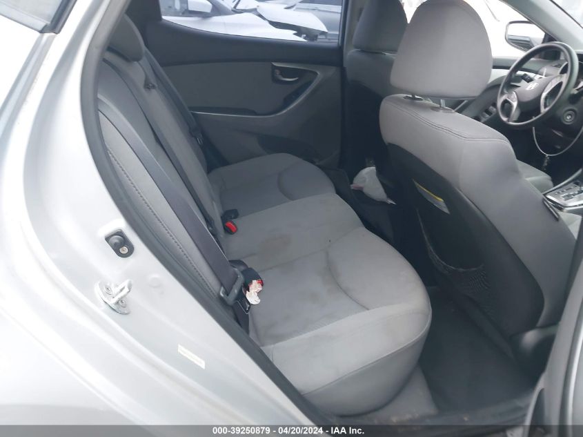 2013 Hyundai Elantra Gls VIN: KMHDH4AE9DU637538 Lot: 39250879