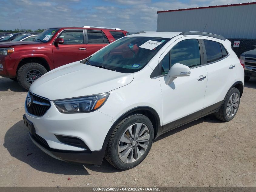 2018 Buick Encore Preferred VIN: KL4CJASB6JB626604 Lot: 39250899