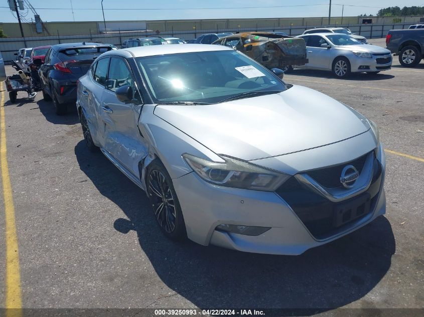 2017 Nissan Maxima 3.5 Sv VIN: 1N4AA6AP1HC403291 Lot: 39250993