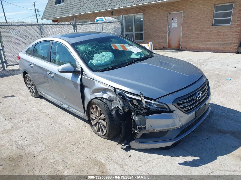 2017 Hyundai Sonata Sport VIN: 5NPE34AF3HH567664 Lot: 39250998