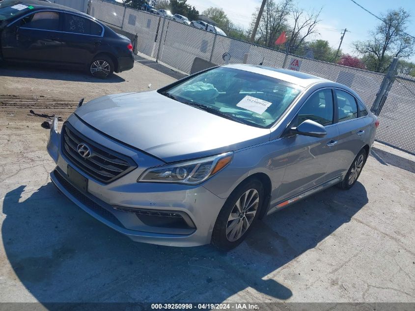 2017 Hyundai Sonata Sport VIN: 5NPE34AF3HH567664 Lot: 39250998