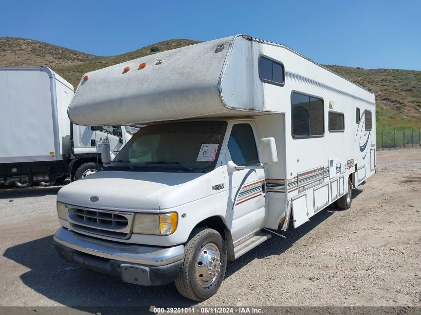 1999 Ford Econoline E450 Super Duty Cutwy Rv VIN: 1FDXE40S2XHB45511 Lot: 39251011