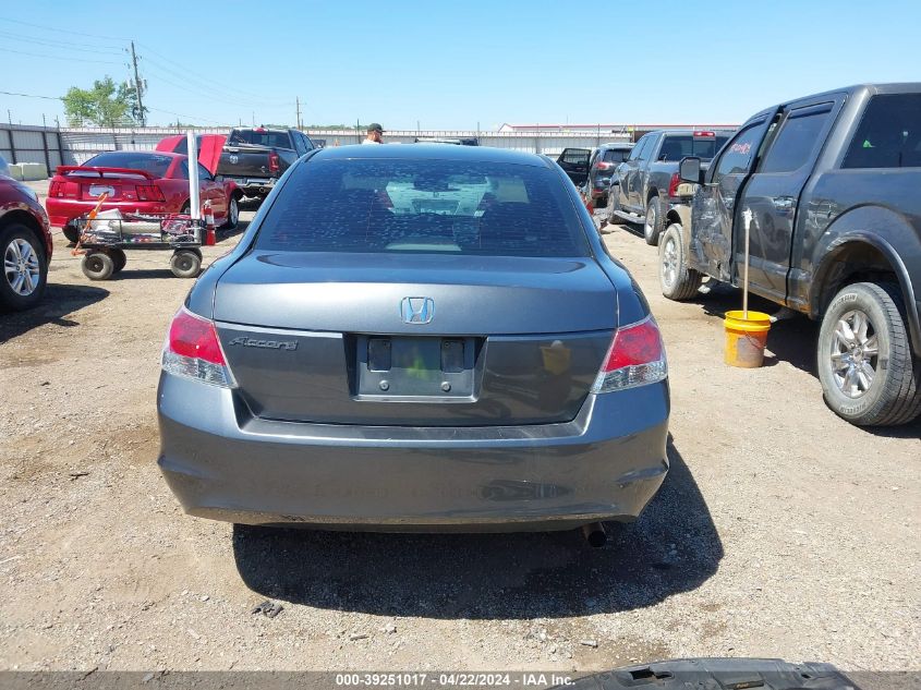 2009 Honda Accord 2.4 Lx VIN: 1HGCP26339A187815 Lot: 39251017