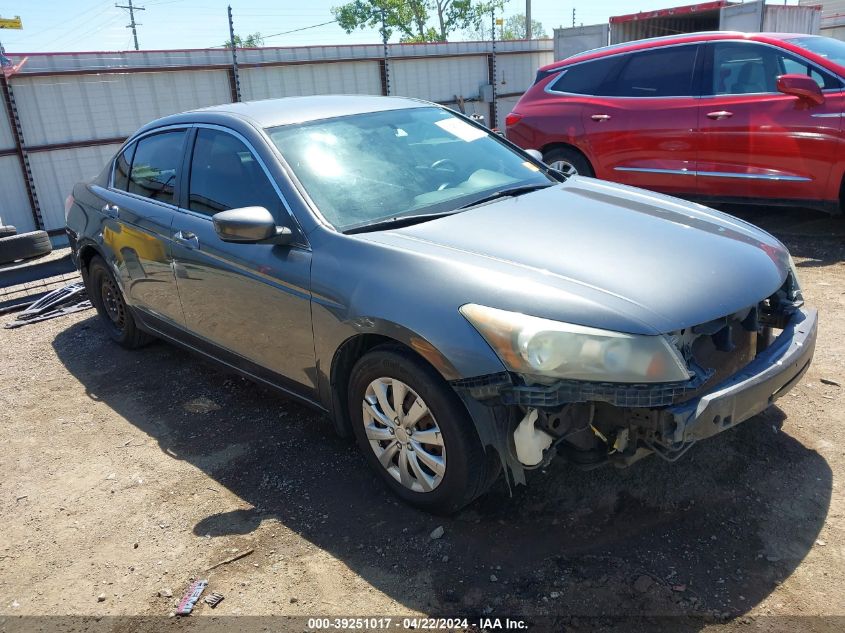 2009 Honda Accord 2.4 Lx VIN: 1HGCP26339A187815 Lot: 39251017