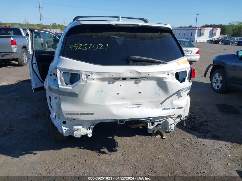 2018 Toyota Highlander Limited Platinum VIN: 5TDDZRFH8JS496656 Lot: 39251021