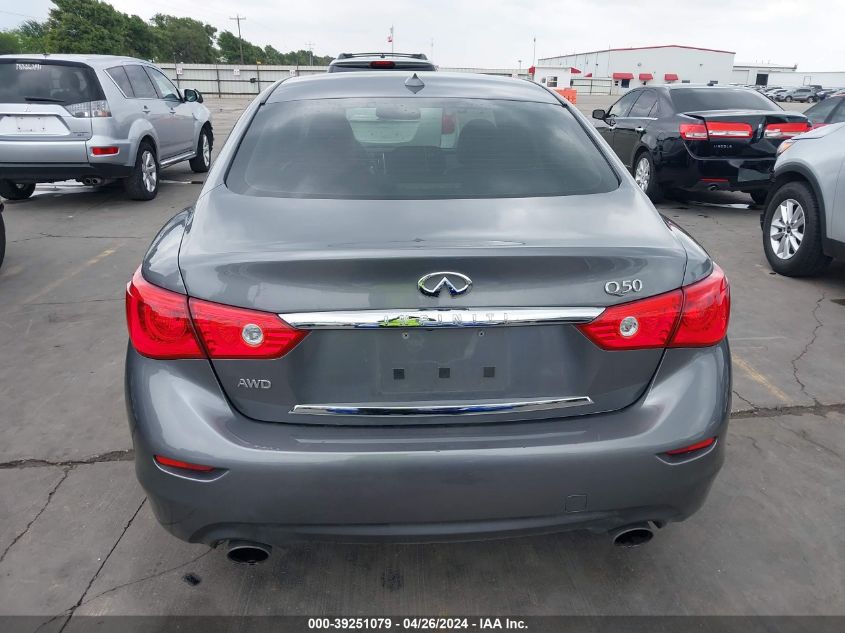 2017 Infiniti Q50 2.0T Base VIN: JN1CV7ARXHM682767 Lot: 39251079