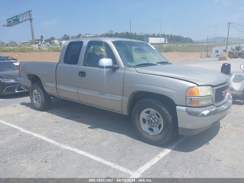 2000 GMC Sierra 1500 Sle VIN: 1GTEC19TXYZ167425 Lot: 39251087