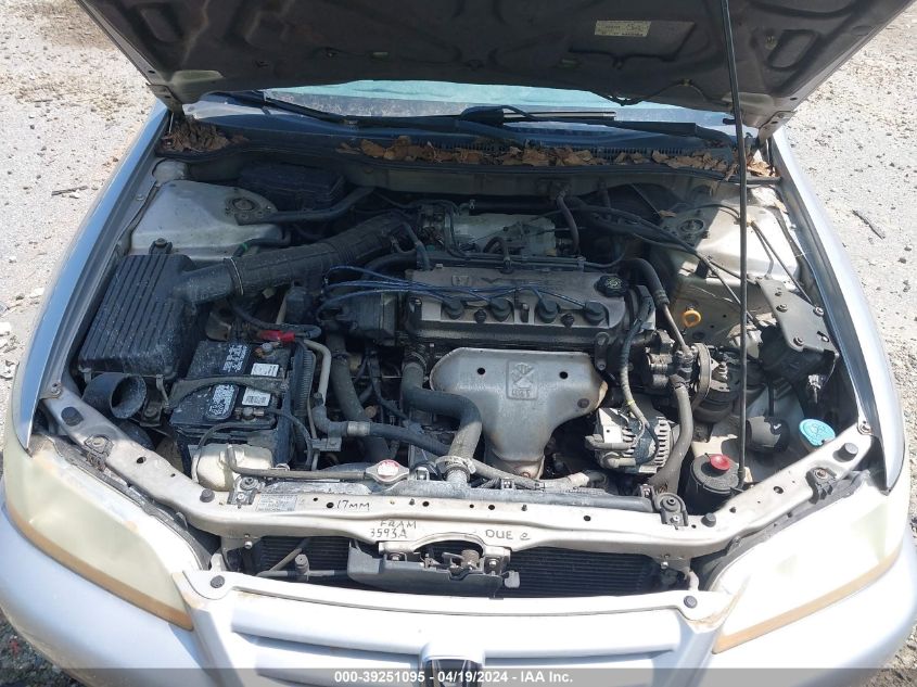 1HGCG56421A052758 | 2001 HONDA ACCORD