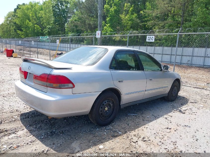 1HGCG56421A052758 | 2001 HONDA ACCORD