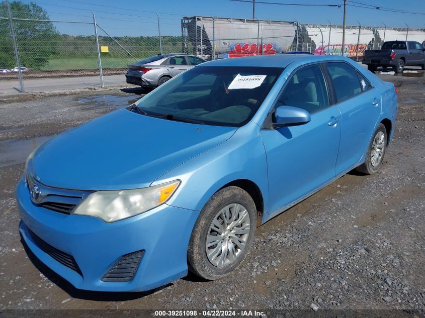 4T1BF1FK6CU546557 | 2012 TOYOTA CAMRY