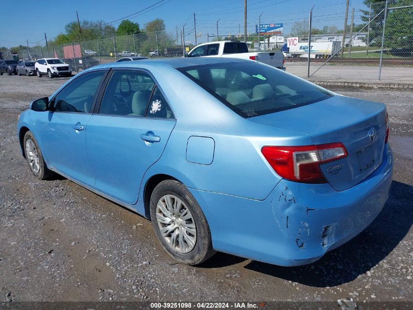 4T1BF1FK6CU546557 | 2012 TOYOTA CAMRY