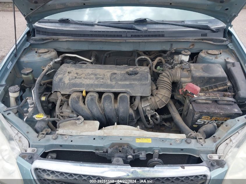 2005 Toyota Corolla Ce VIN: 1NXBR32E35Z477719 Lot: 39251112