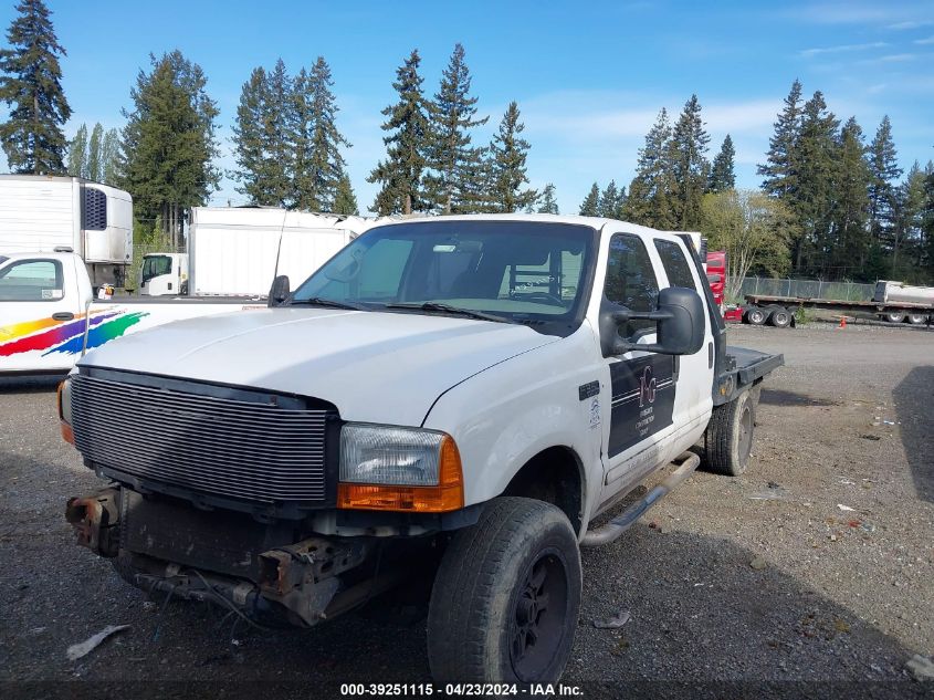 2001 Ford Super Duty F-350 Srw VIN: 1FTSW31F71EA09603 Lot: 39251115