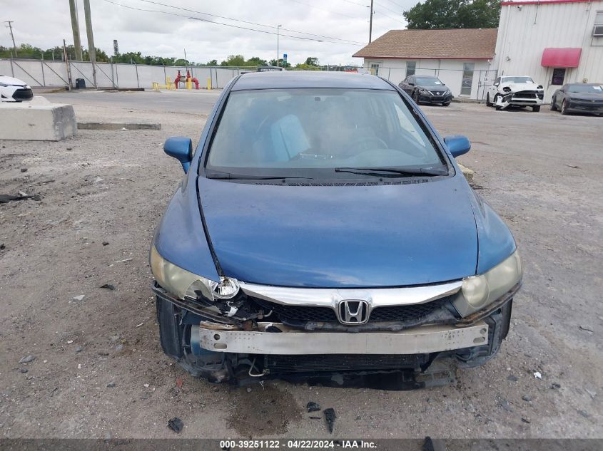 2010 Honda Civic Lx VIN: 2HGFA1F56AH559230 Lot: 39251122