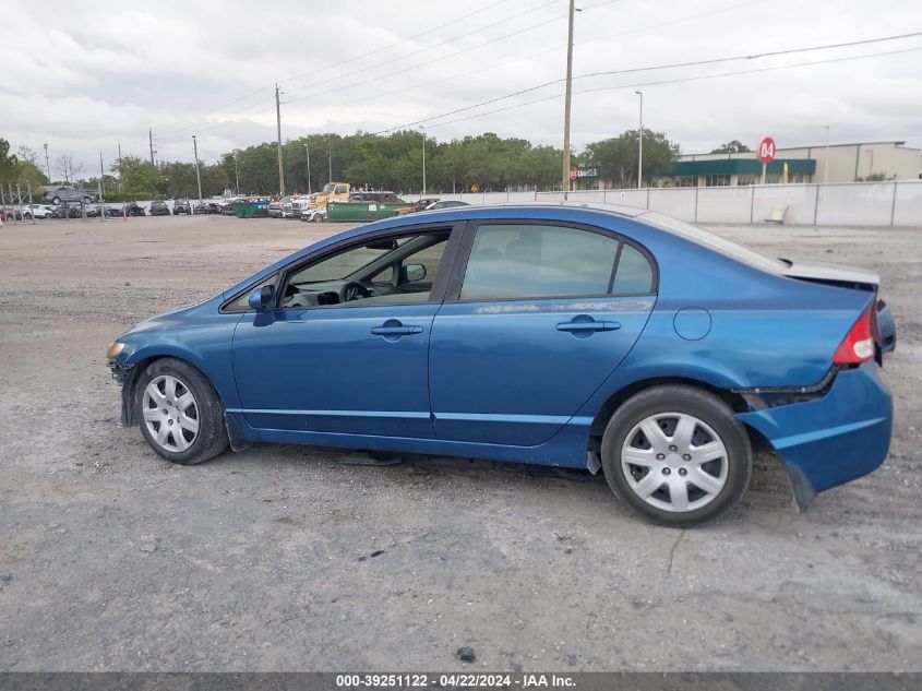 2010 Honda Civic Lx VIN: 2HGFA1F56AH559230 Lot: 39251122