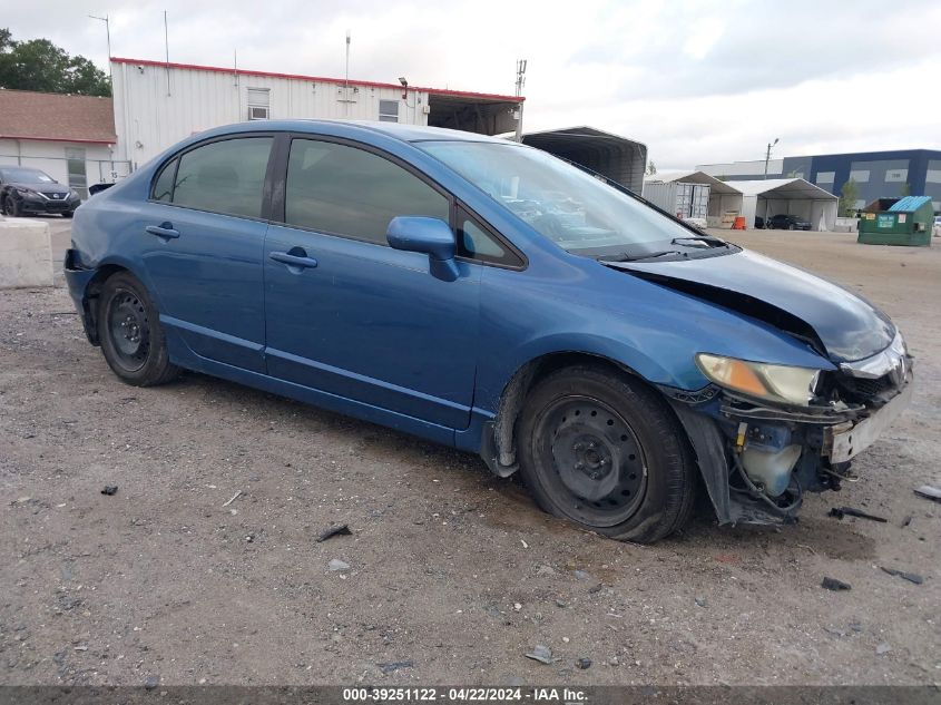 2010 Honda Civic Lx VIN: 2HGFA1F56AH559230 Lot: 39251122