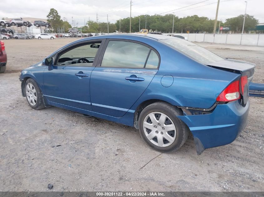 2010 Honda Civic Lx VIN: 2HGFA1F56AH559230 Lot: 39251122