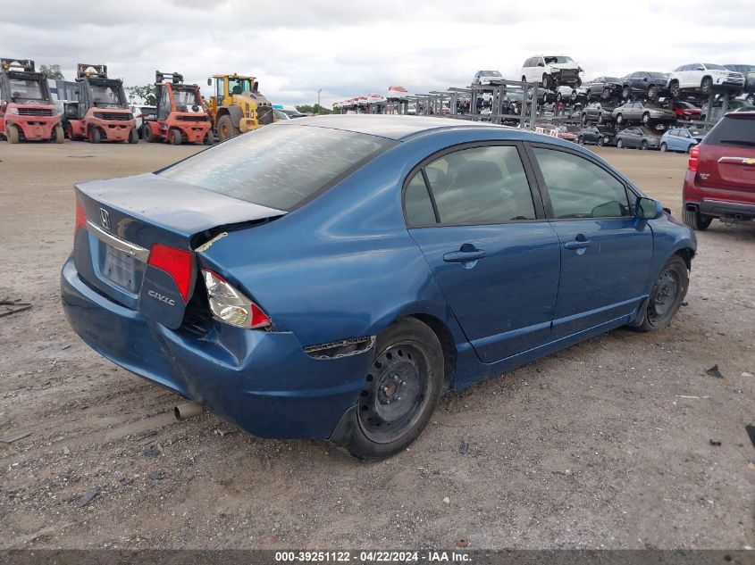 2010 Honda Civic Lx VIN: 2HGFA1F56AH559230 Lot: 39251122