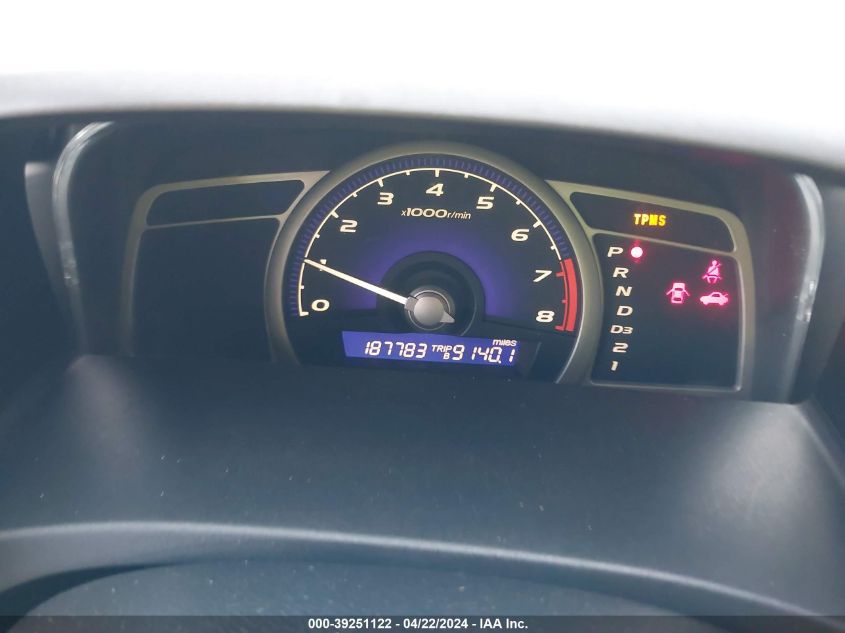 2010 Honda Civic Lx VIN: 2HGFA1F56AH559230 Lot: 39251122