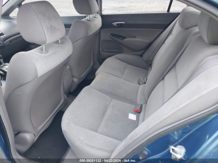 2010 Honda Civic Lx VIN: 2HGFA1F56AH559230 Lot: 39251122