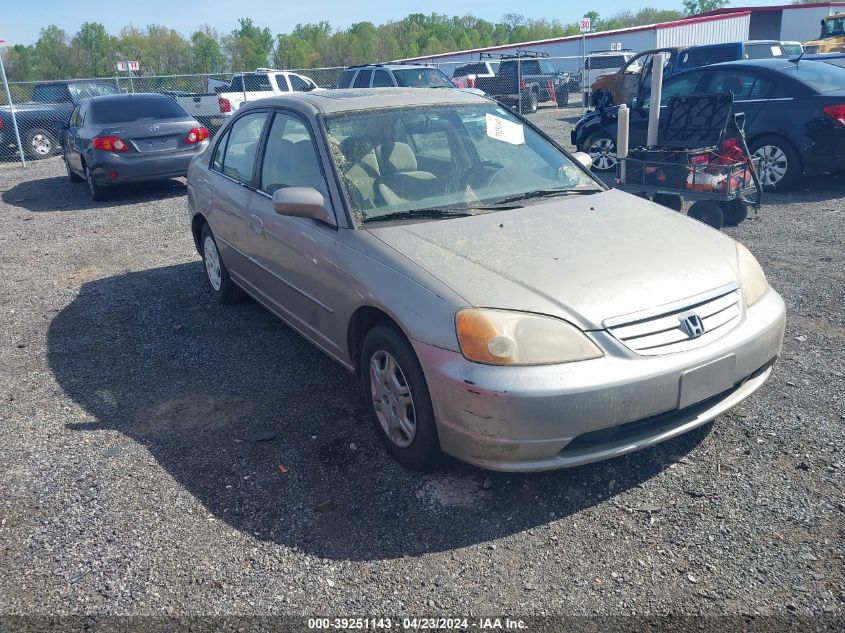 2HGES26791H506165 | 2001 HONDA CIVIC