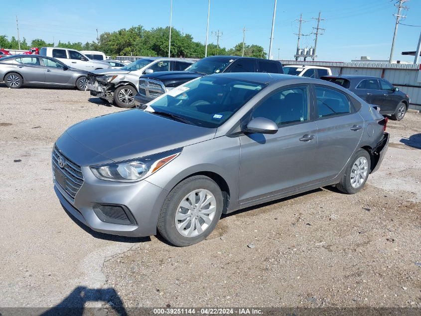 2021 Hyundai Accent Se VIN: 3KPC24A63ME144317 Lot: 39251144